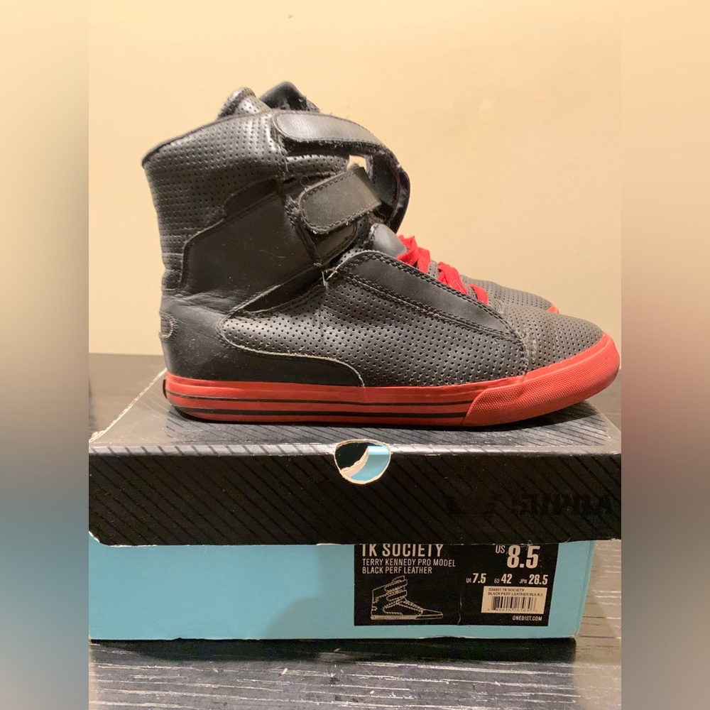 Supra Black and Red TK Society